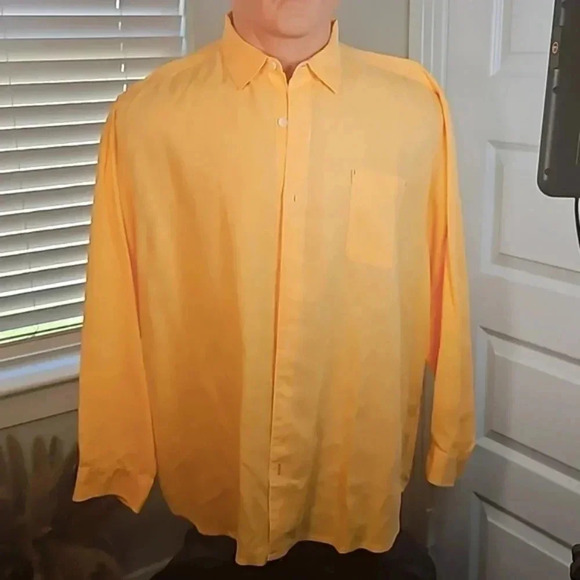 Tommy Bahama Sea Glass Breezer Linen Shirt 3XL - Picture 3 of 6